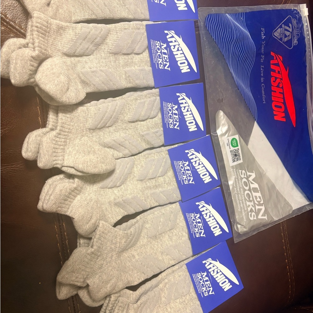 Men's Gray Socks